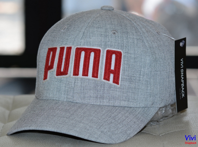 Nón Puma Logo Fitted Cap Gray