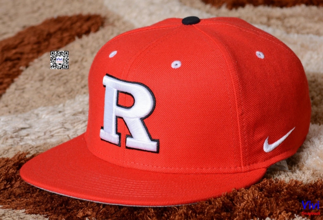 Nike Rutgers Scarlet Knights NCAA Wool True College Fitted Snapback