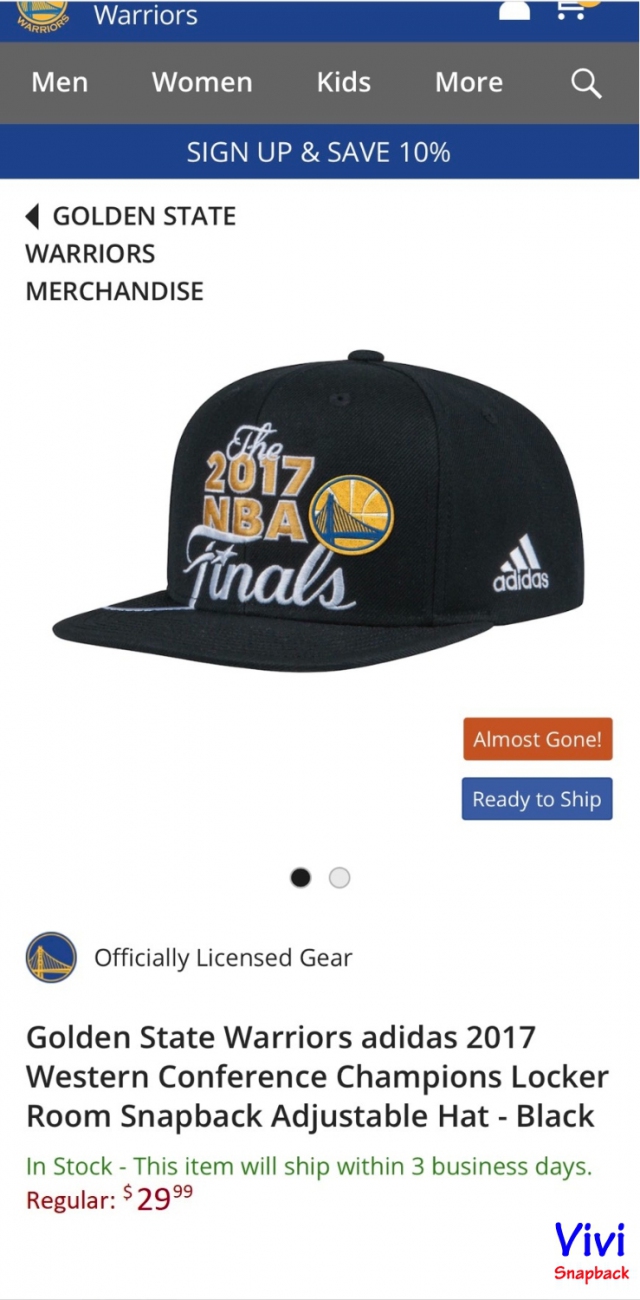 Adidas Snapback Cleveland Cavaliers 2017 Eastern Conference Champions Locker Room Navy