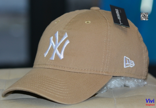 Nón NY New Era New York Yankees Kakhi Core Classic Twill 9Twenty Adjustable Hat Brown