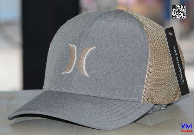 nón lưới bít đuôi Hurley Icon Textures Logo Flex Trucker Hat