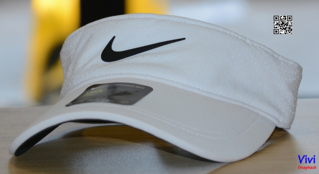 Nón nữa đầu Nike Dri-Fit Aerobill Golf Visor Hat White