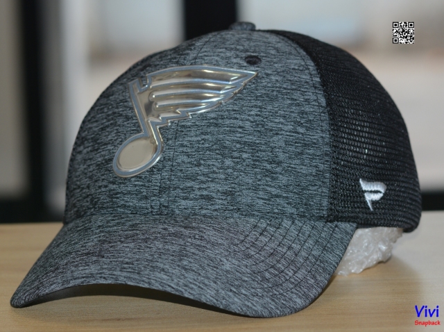 Nón St. Louis Blues Fanatics Branded Authentic Pro Home Ice Trucker NHL Hat