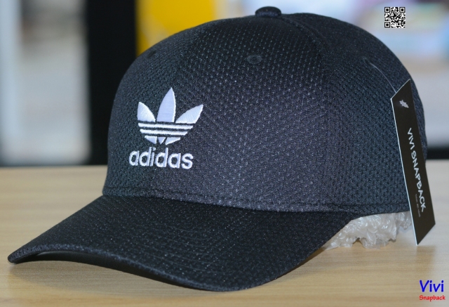 Nón Adidas Originals Zig Trefoil Stretch Fit Cap Black