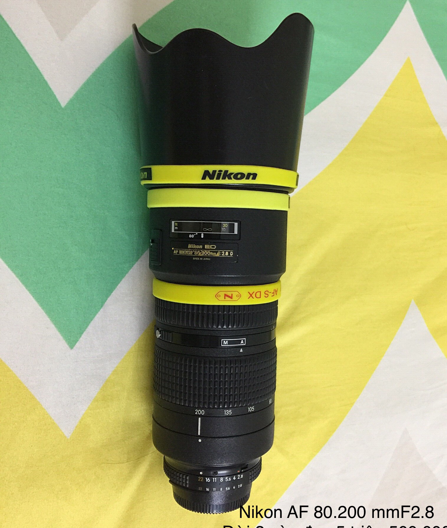 Cần bán Nikon AF 80-200mm f/2.8D III -95%