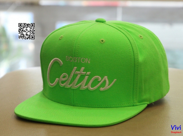 Mitchell & Ness Celtics Neon Snapback