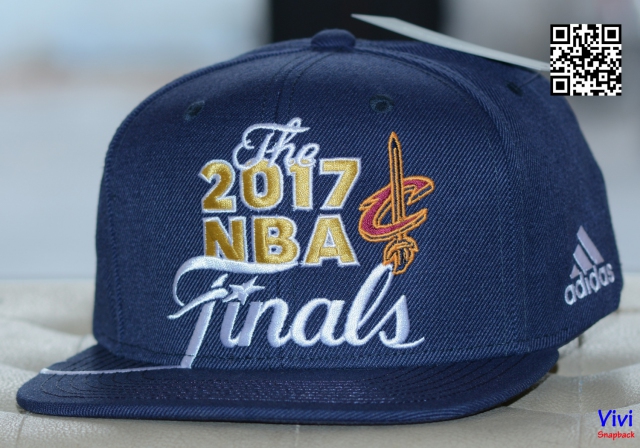 Adidas Cleveland Cavaliers 2017 Eastern Conference Champions Locker Room Snapback Navy