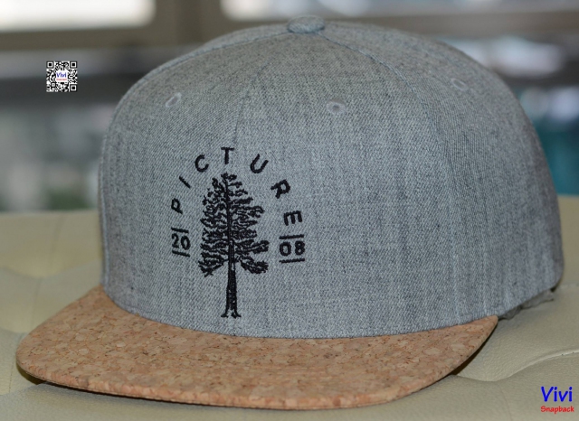 Picture Organic Clothing Grey Snapback