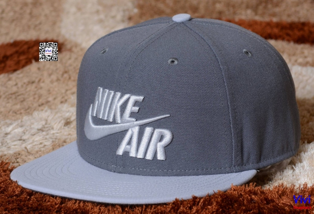 Nike Sportswear Air True Snapback In Grey