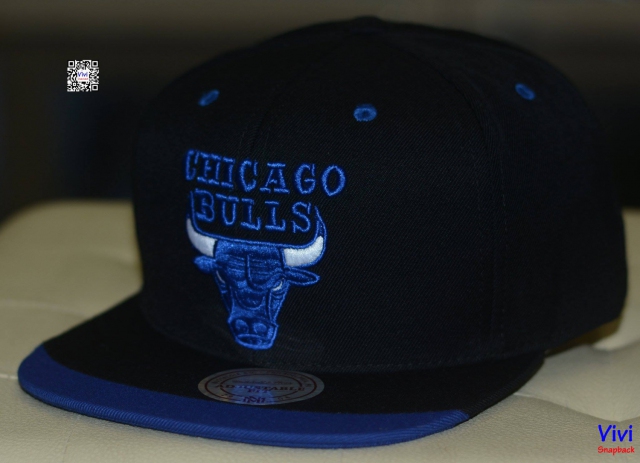 Mitchell & Ness Chicago Bulls Snapback Navy/Balck