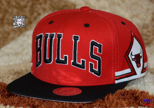 Mitchell & Ness Chicago Bulls NBA Game Day Snapback Black/Red