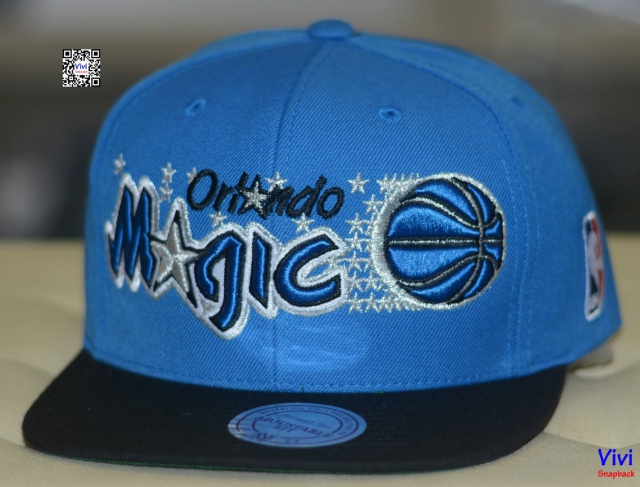 Mitchell & Ness Orlando Magic Excel logo 2 tone Blue Snapback