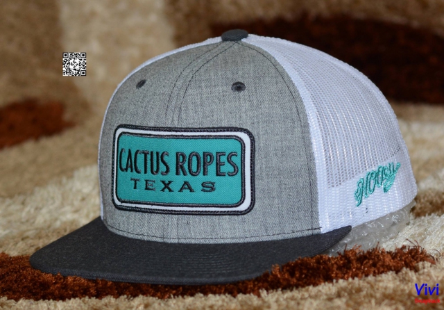 HOOey Cactus Ropes Texas Trucker Snapback