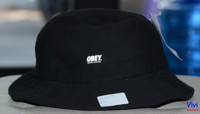Obey Worldwide Bucket Hat 3M Reflective Branding