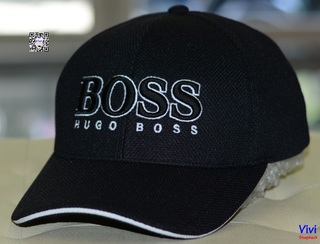 Hugo Boss 3D Logo Performance Black Cap US  By Boss Green