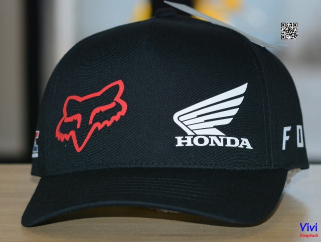 Nón Fox racing Honda Adjustable Hat Black