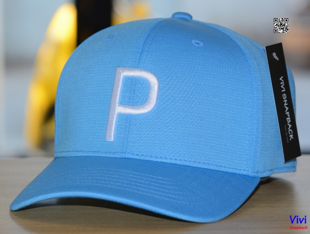 Nón Puma logo P Cap Lake Blue
