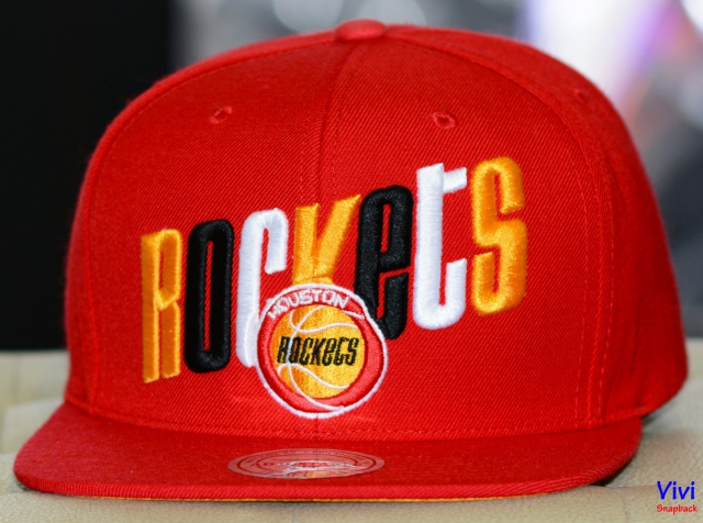 Mitchell & Ness Houston Rockets Team Logo Snapback