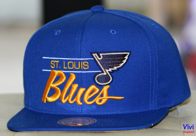 Mitchell & Ness ST.Louis Blues Team Logo Snapback